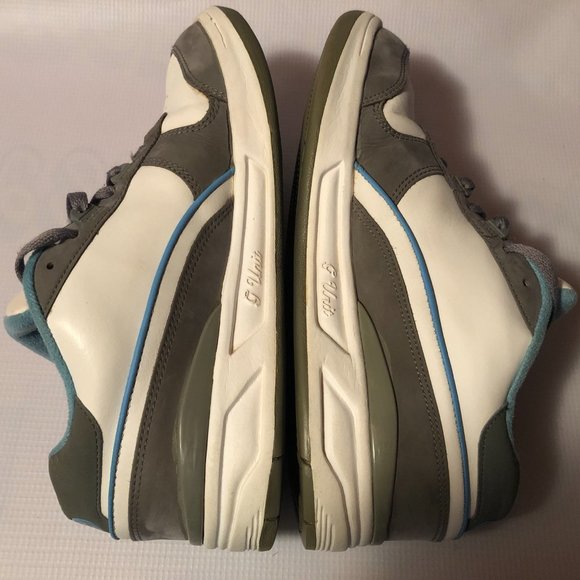 Reebok RBK G Unit G6 G-6 50 cent White Grey Baby Blue RB 409 TYI Size 8.5 - Picture 8 of 13